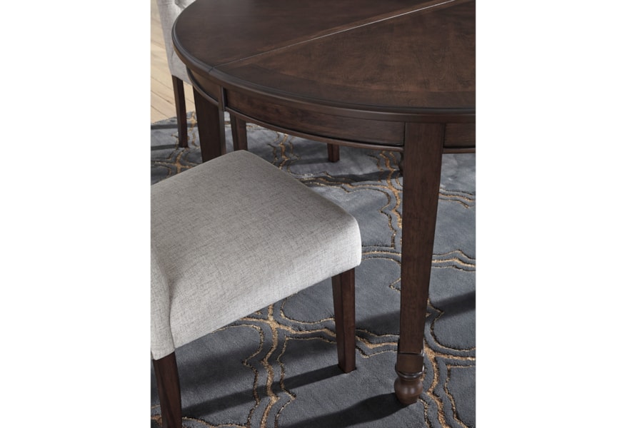 Ashley Signature Design Adinton D677 35 Transitional Oval Dining