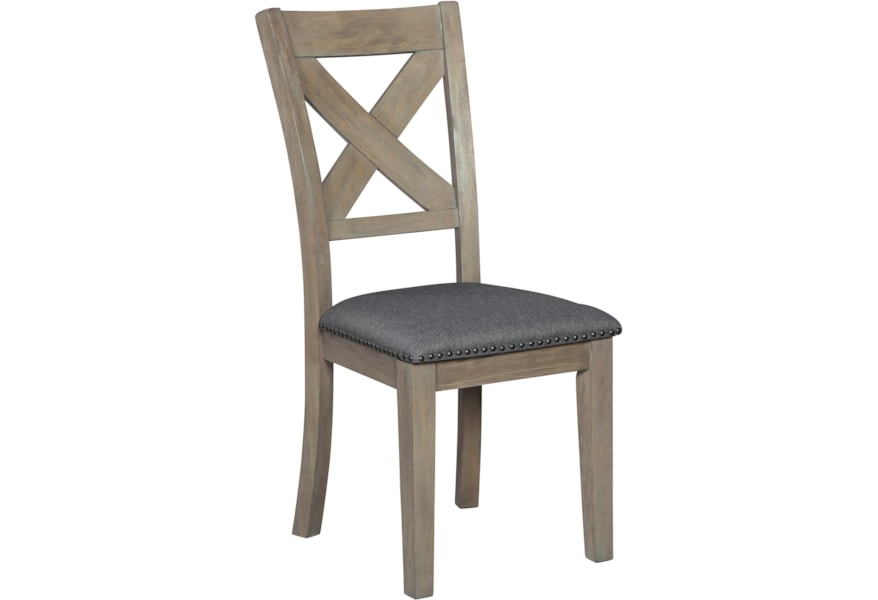 Ashley Signature Design Aldwin D617 01 X Back Dining Upholstered Ashley Signature Design Aldwin D617 01