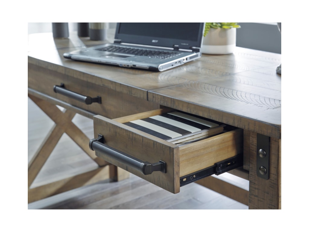 Signature Design By Ashley Aldwin Home Office Lift Top Desk