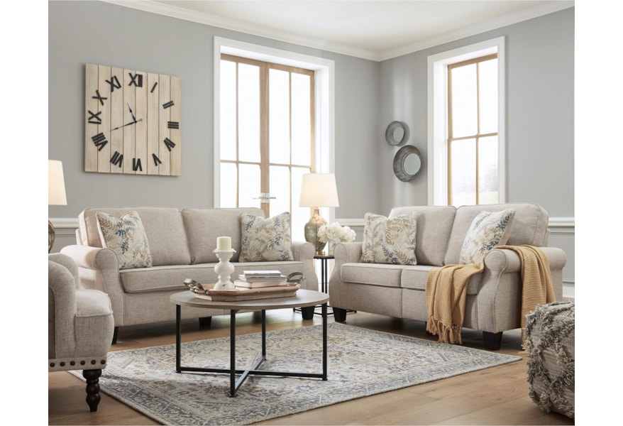 Ashley Furniture Signature Design Alessio Living Room Group Del Sol Furniture Stationary Living Room Groups