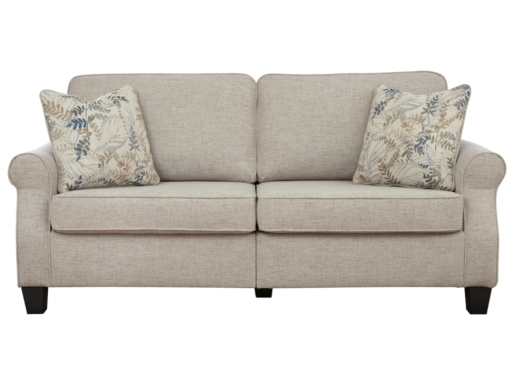 Signature Design By Ashley Alessio Transitional Sofa Conlin S Furniture Sofas