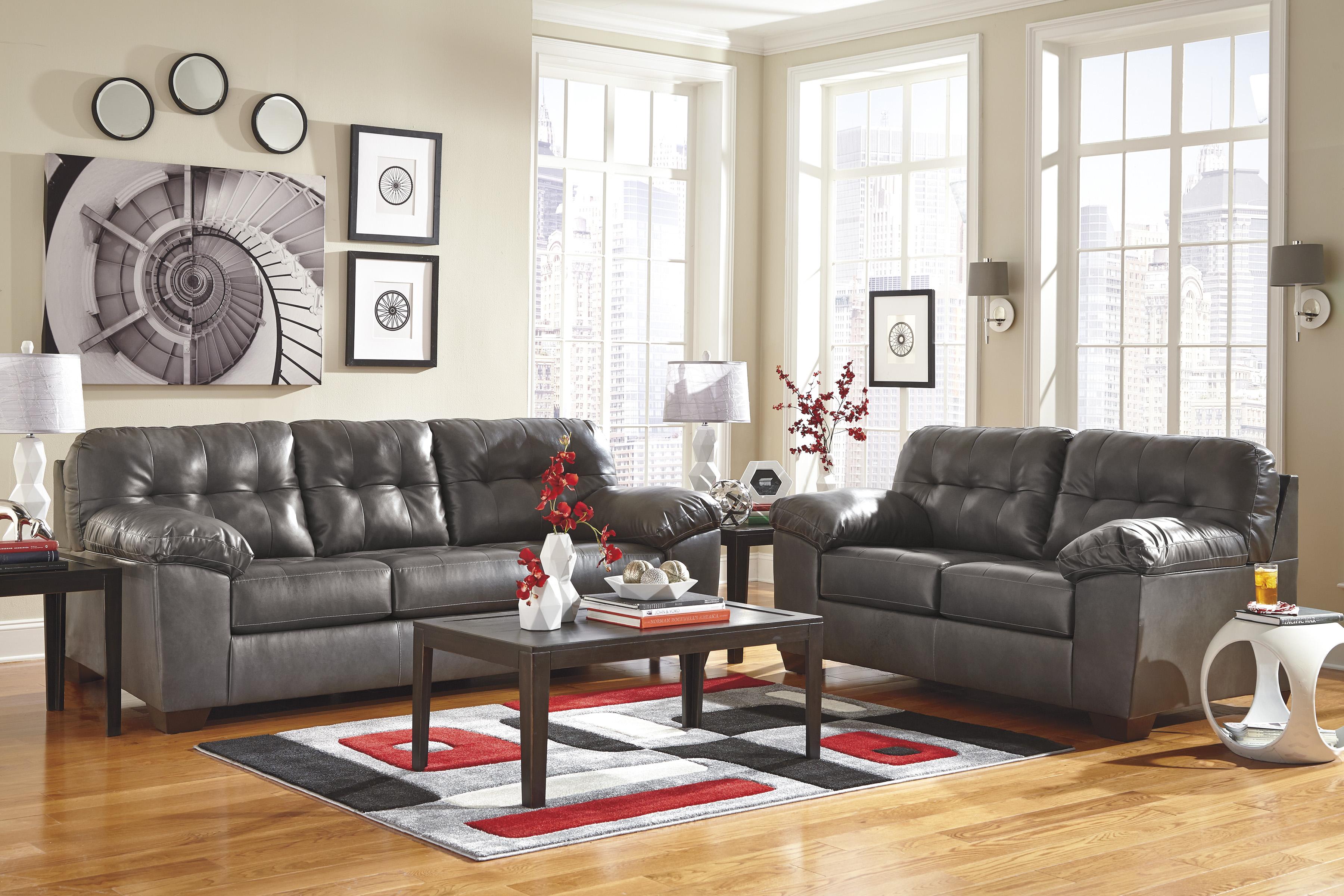 Ashley Signature Design Alliston Durablend Gray 2010239 Queen