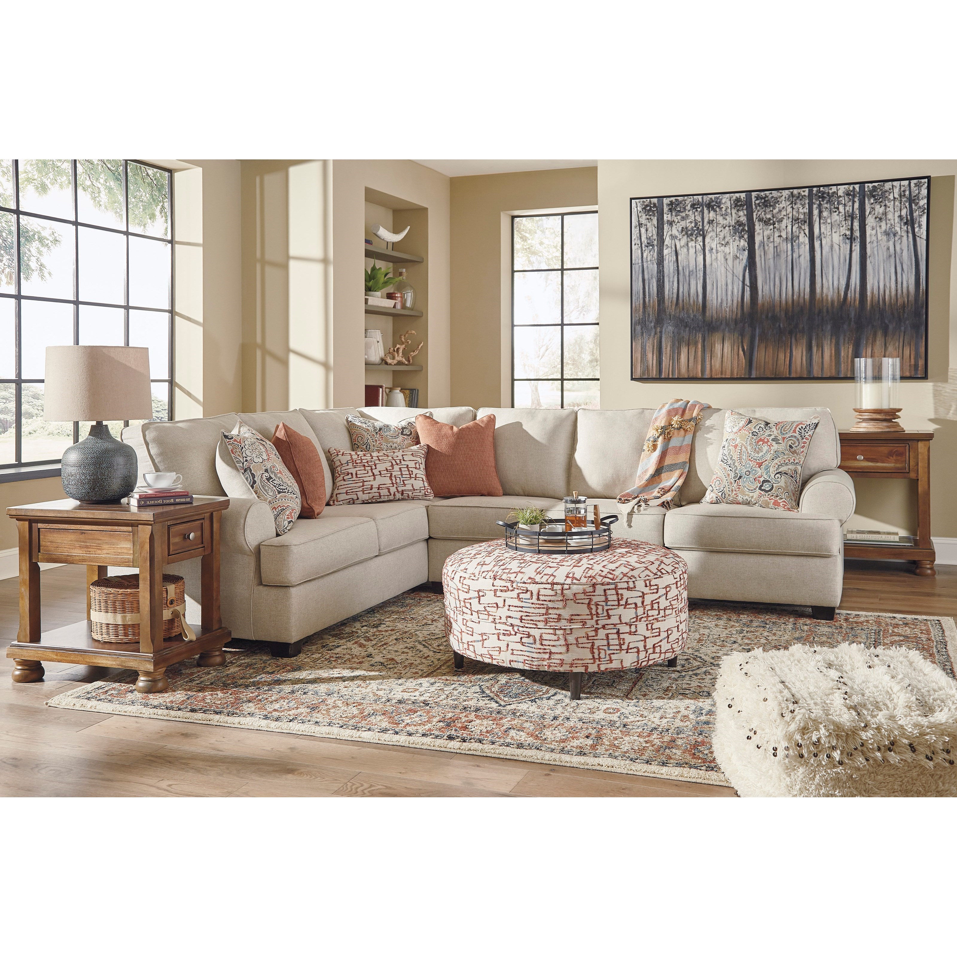 Signature Design By Ashley Amici Living Room Group Pilgrim Furniture City Stationary Living Room Groups