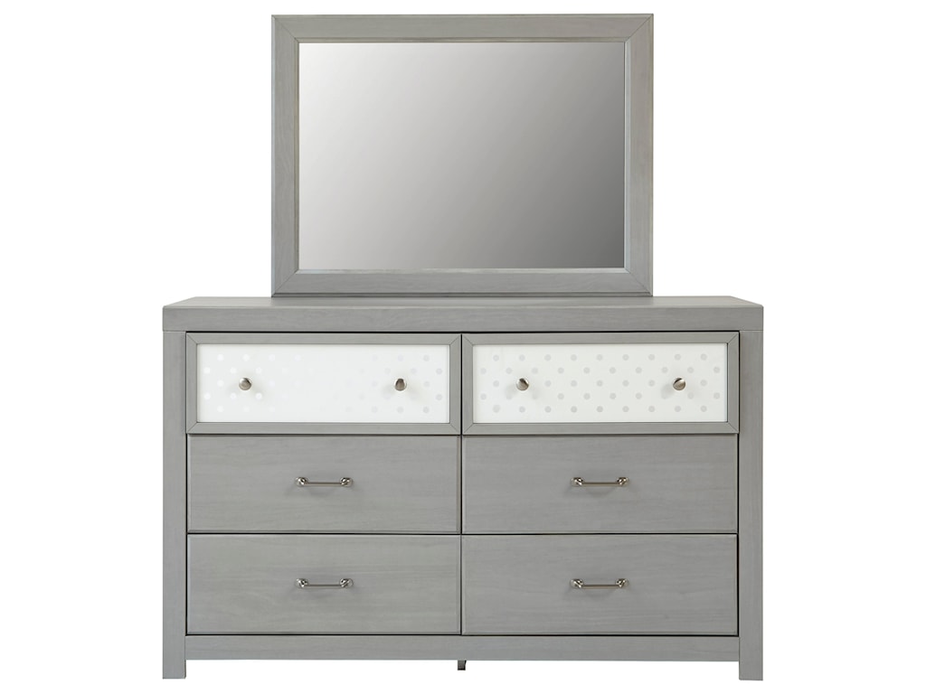 Ashley Furniture Signature Design Arcella Dresser Bedroom Mirror