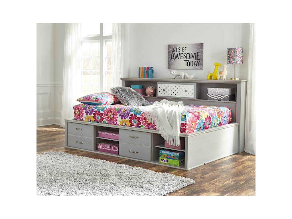Ashley Furniture Signature Design Arcella Full Bookcase Daybed