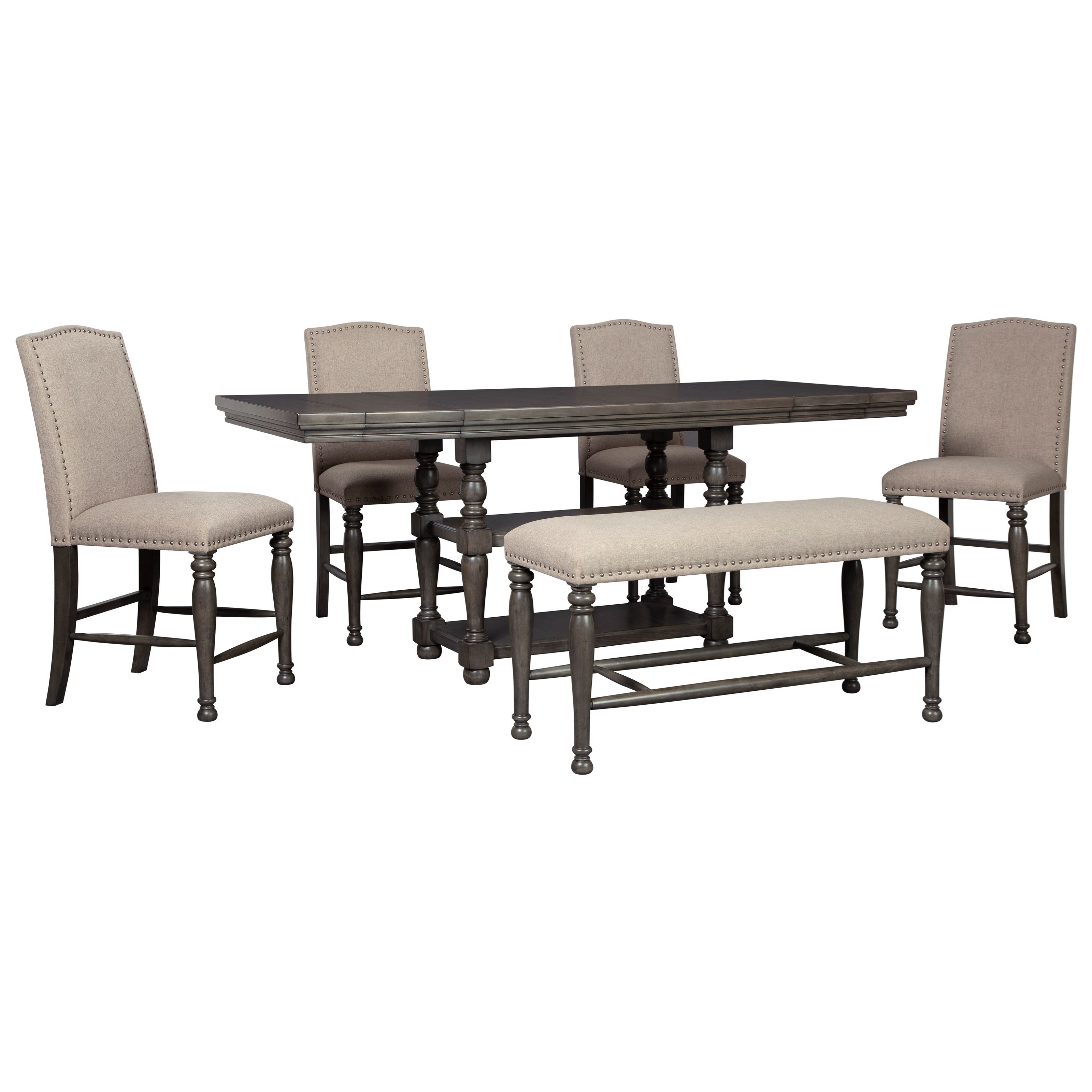 Signature Design By Ashley Audberry Transitional Table And Chair