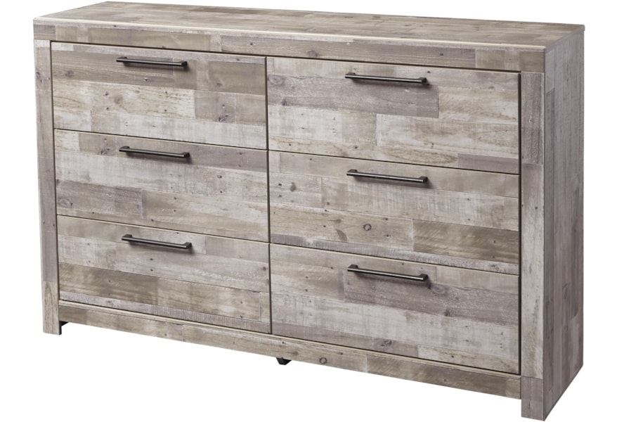 Signature Design By Ashley Effie B255 31 Butcher Block Dresser