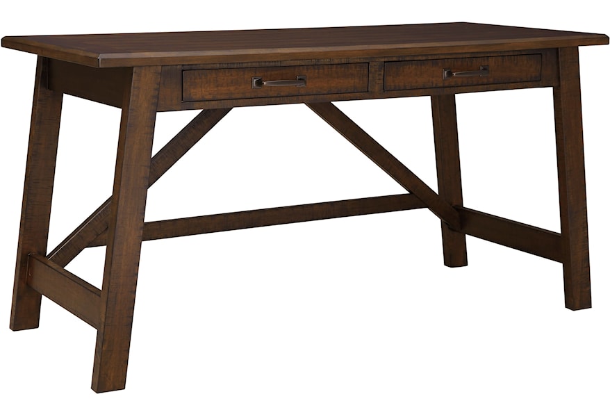 Signature Design By Ashley Craftsman Contemporary Office Desk With