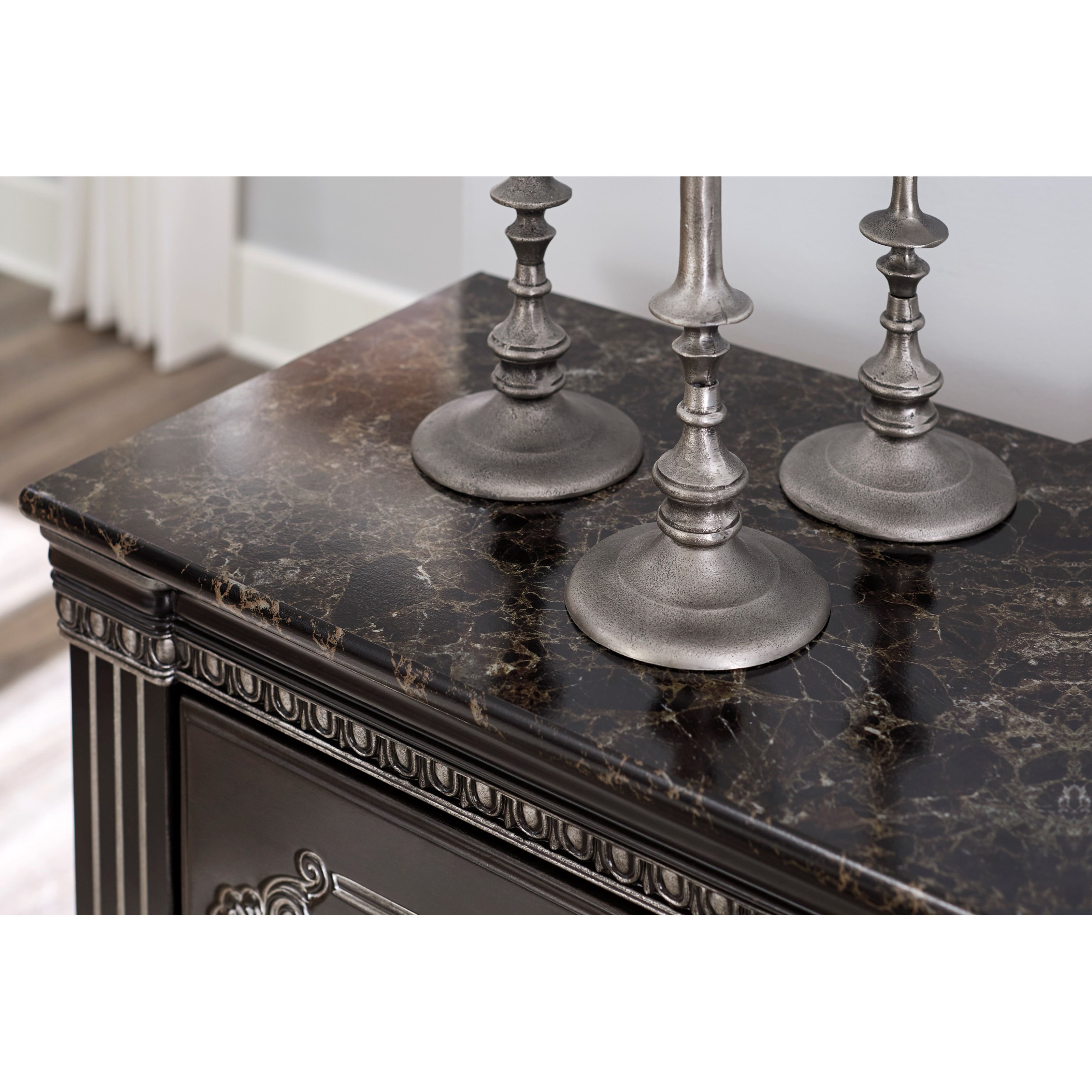 Signature Design By Ashley Banalski Traditional Dresser With Faux