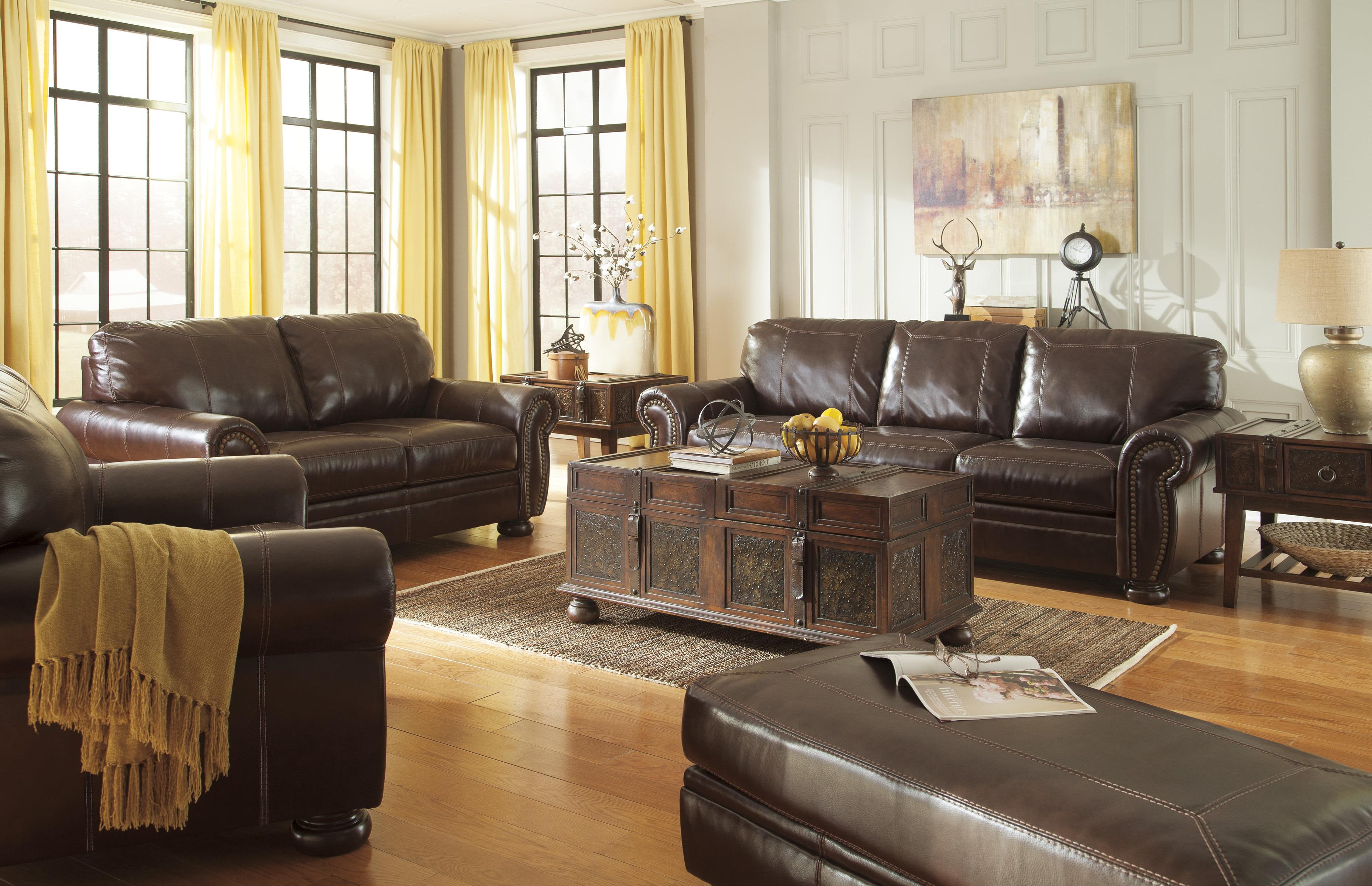 Signature Design By Ashley Banner Stationary Living Room Group