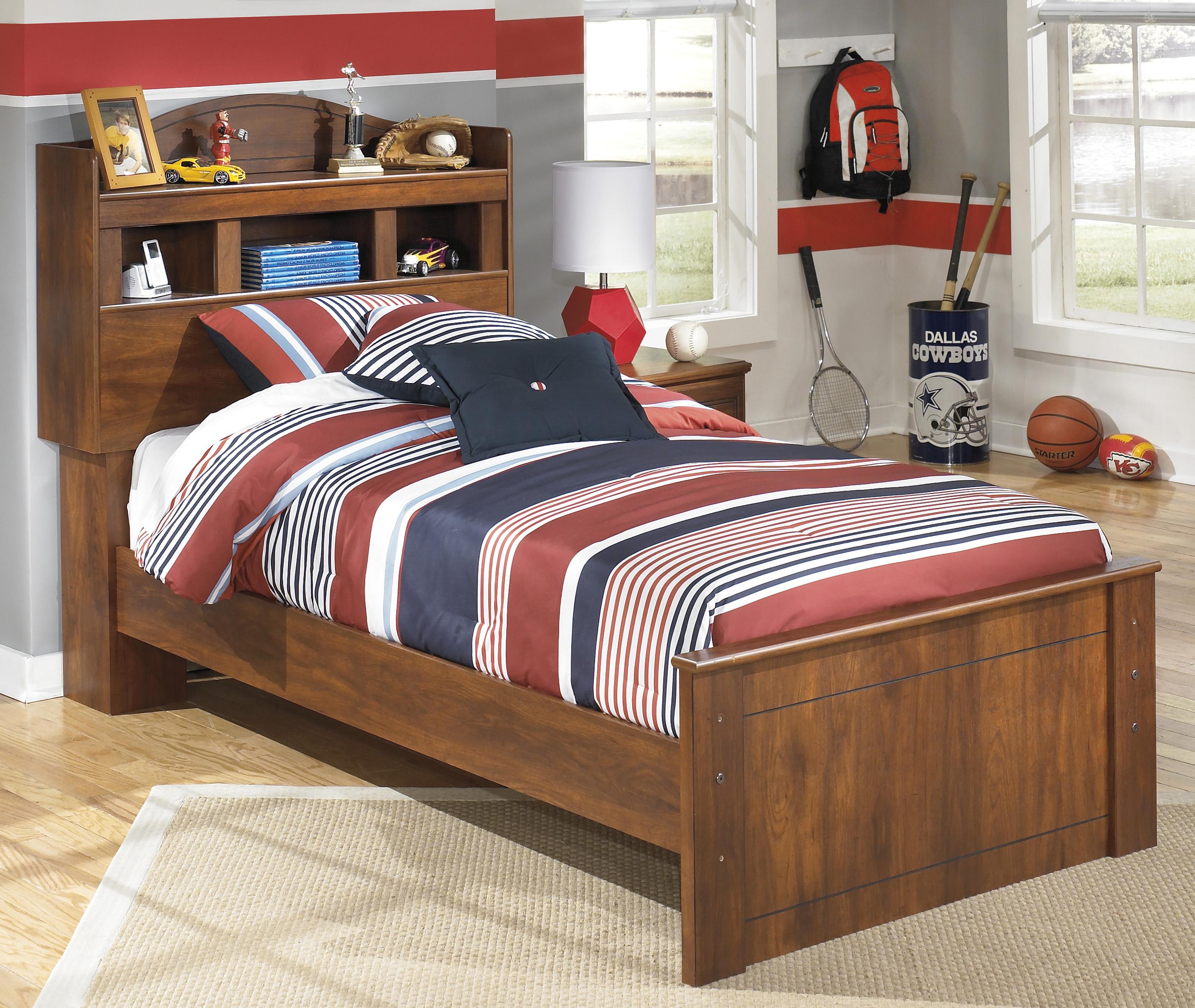 Signature Design By Ashley Barchan Twin Bookcase Bed With 4