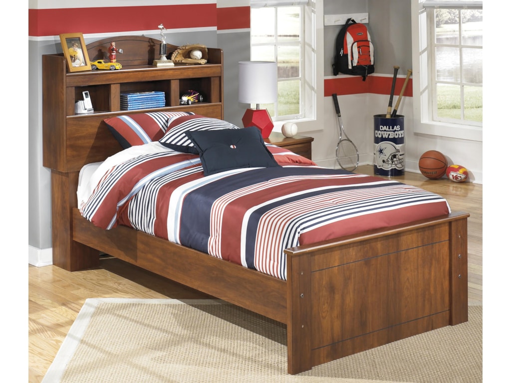 Signature Design By Ashley Barchan Twin Bookcase Bed With 4