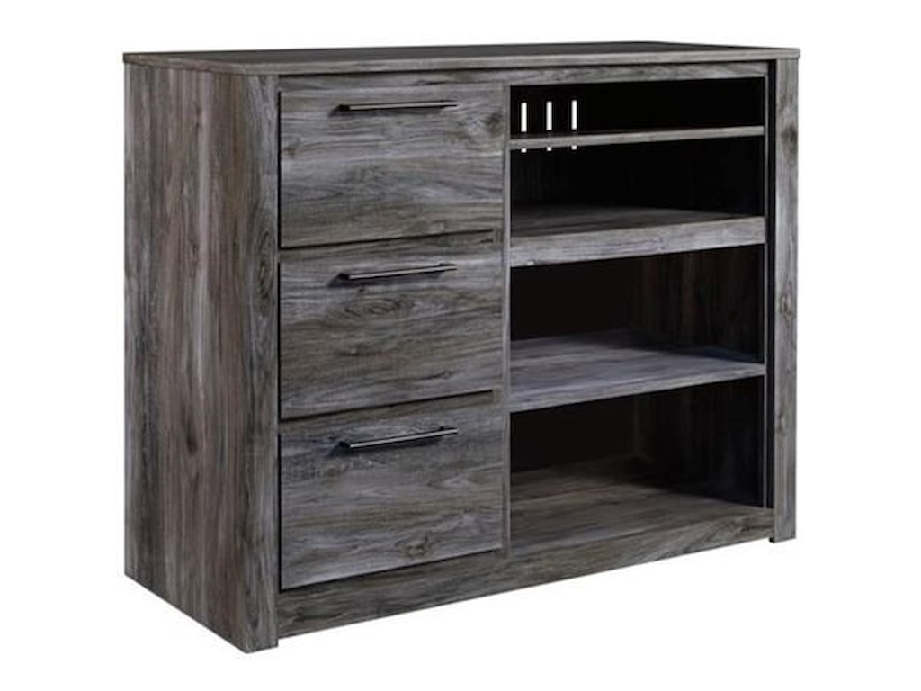 Signature Design By Ashley Baystorm Contemporary Media Chest With