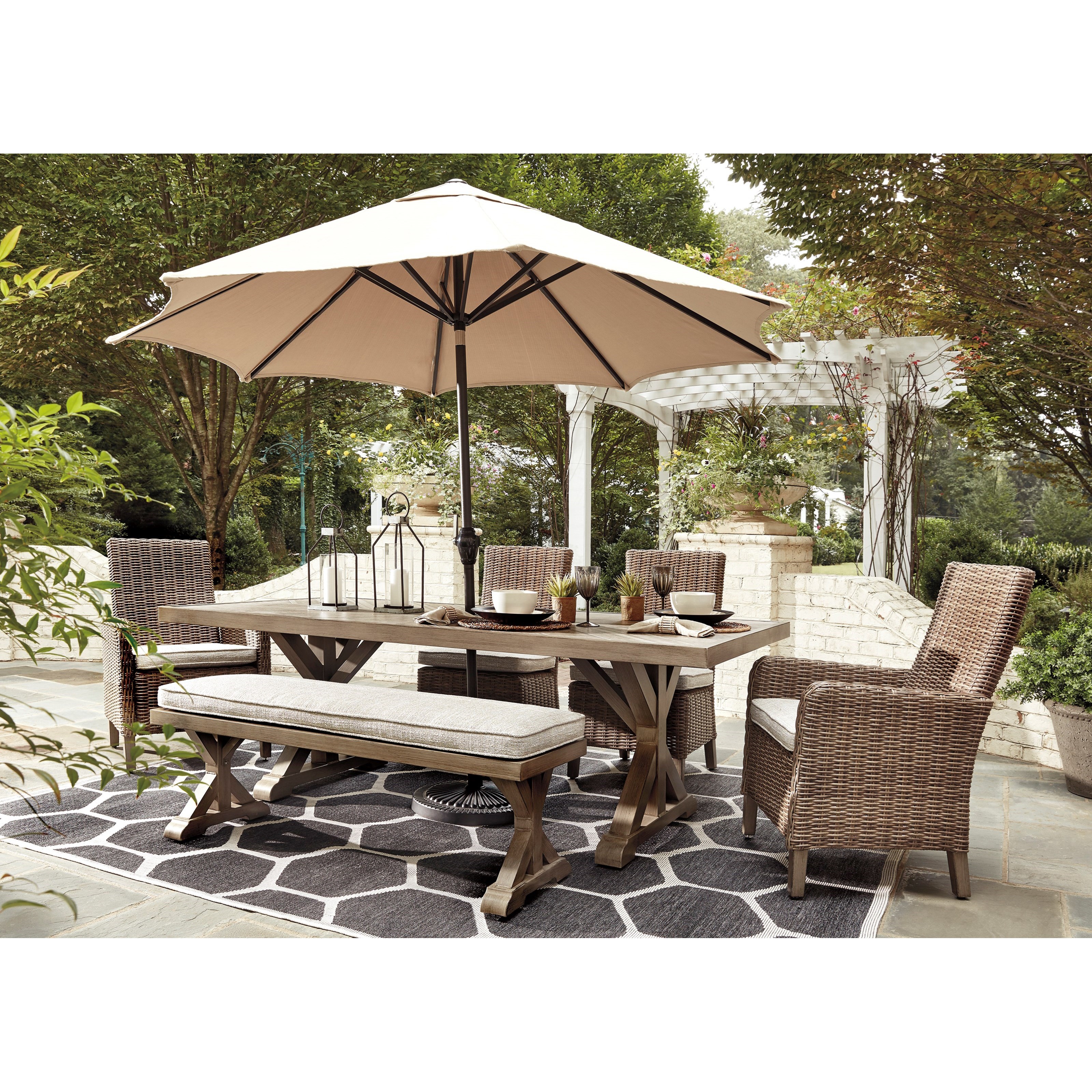 cheap patio sets with umbrella