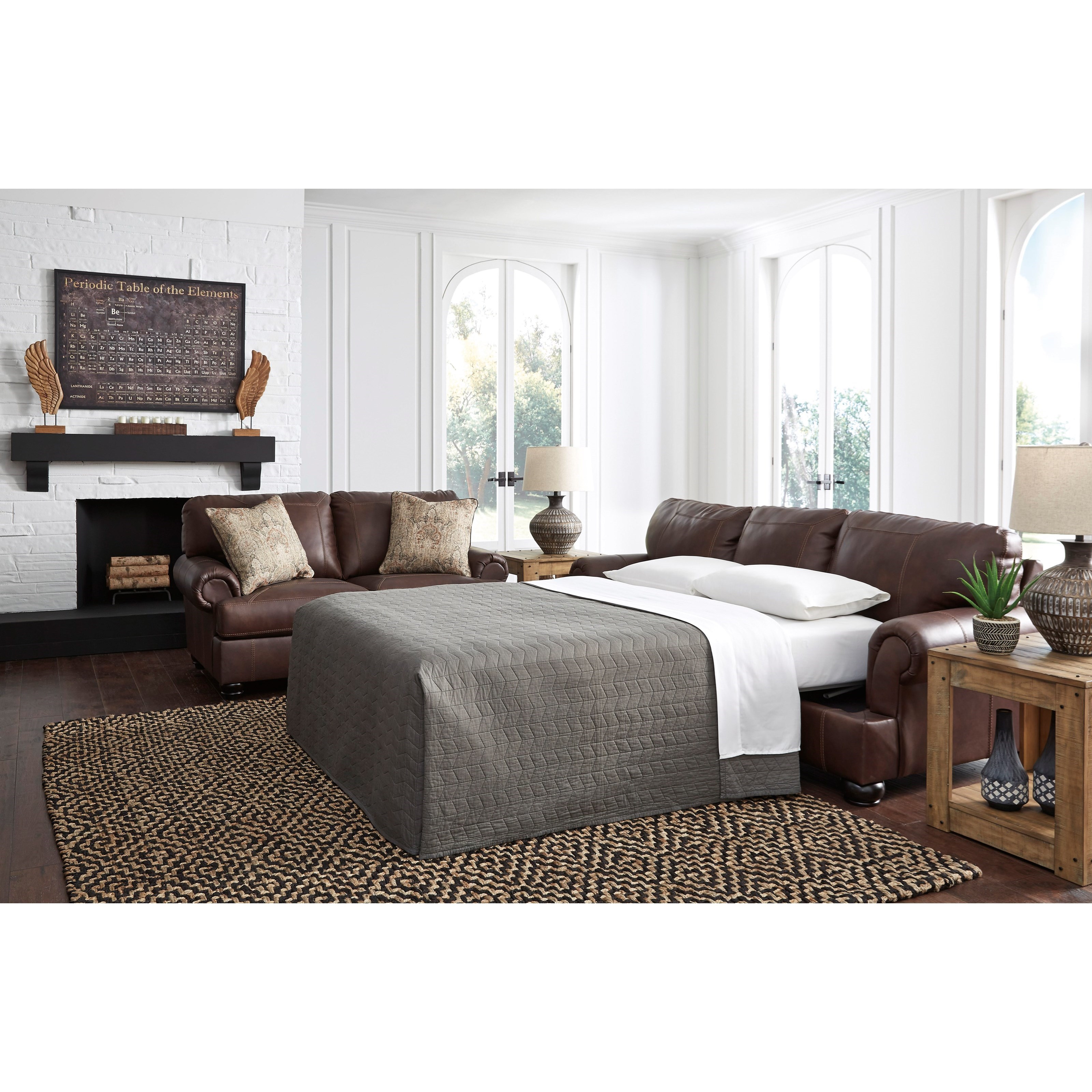 Signature Design By Ashley Bearmerton Living Room Group Royal Furniture Stationary Living Room Groups