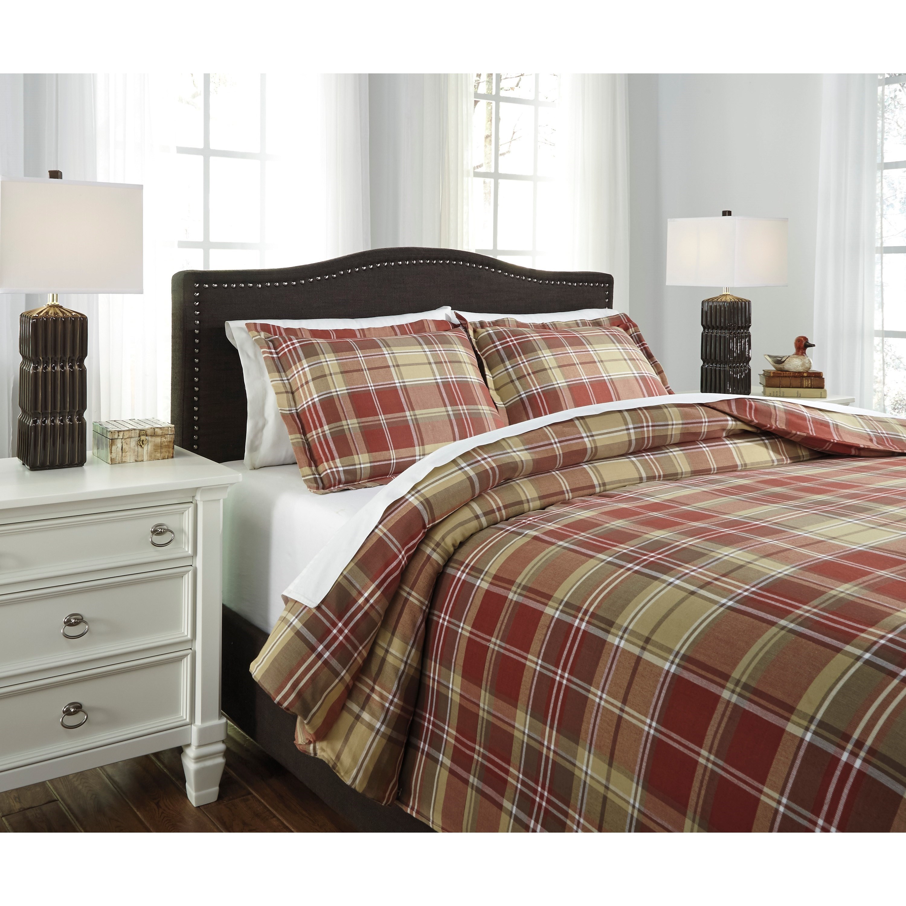 Signature Design by Ashley Q743021T Duvet Set Twin