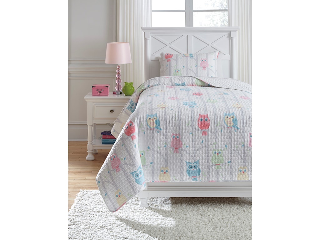 Signature Design By Ashley Bedding Sets Q384001t Twin Lucille