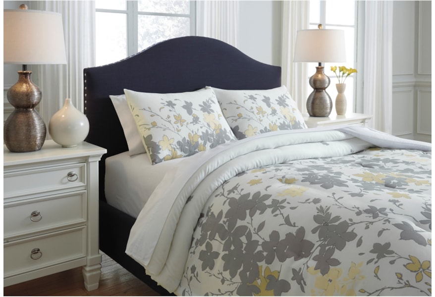 Ashley Signature Design Bedding Sets Q388003k King Maureen Gray