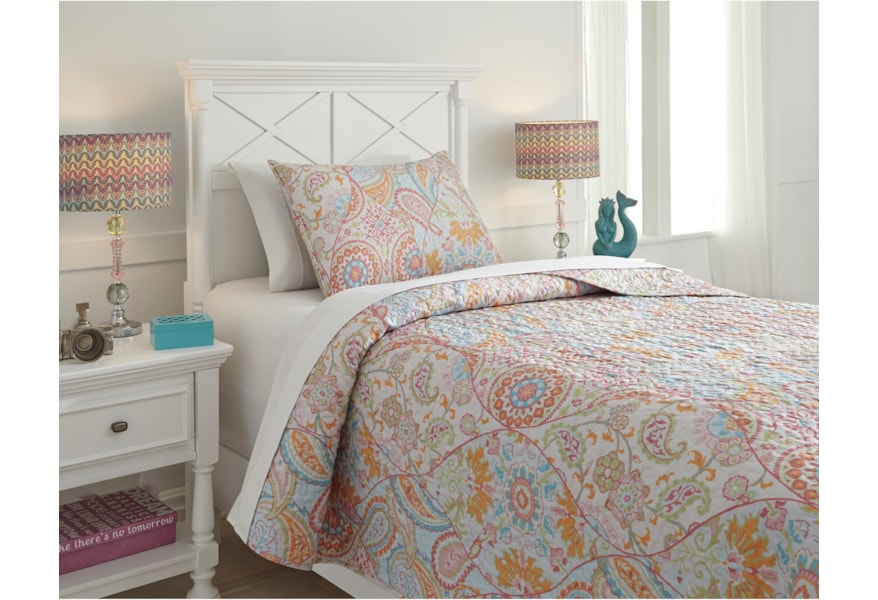 Signature Design By Ashley Bedding Sets Q421001t Twin Jessamine
