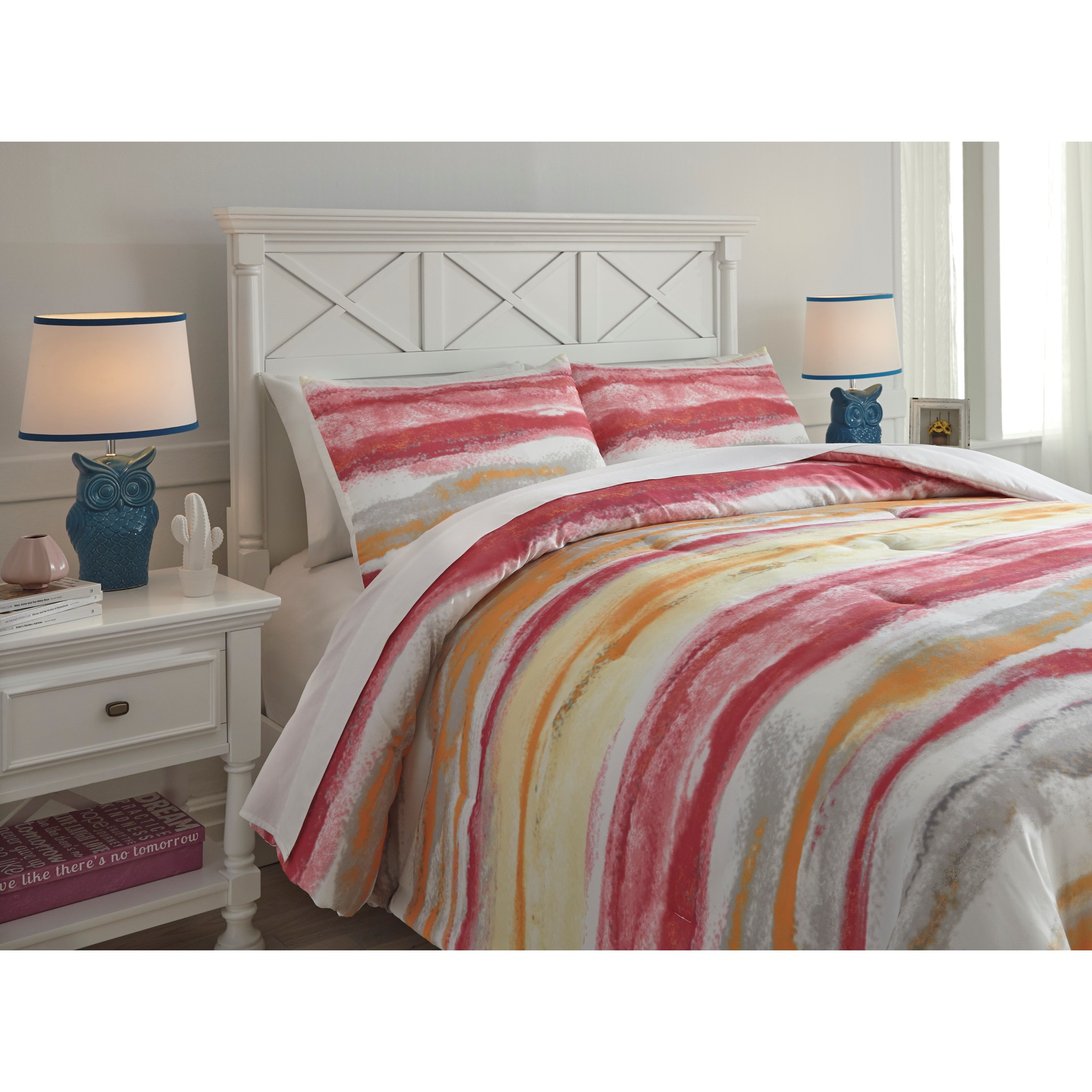 Bedding Sets Full Tammy Pink Orange Comforter Set Ruby Gordon
