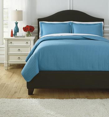 Signature Design By Ashley Bedding Sets Queen Raleda Turquoise