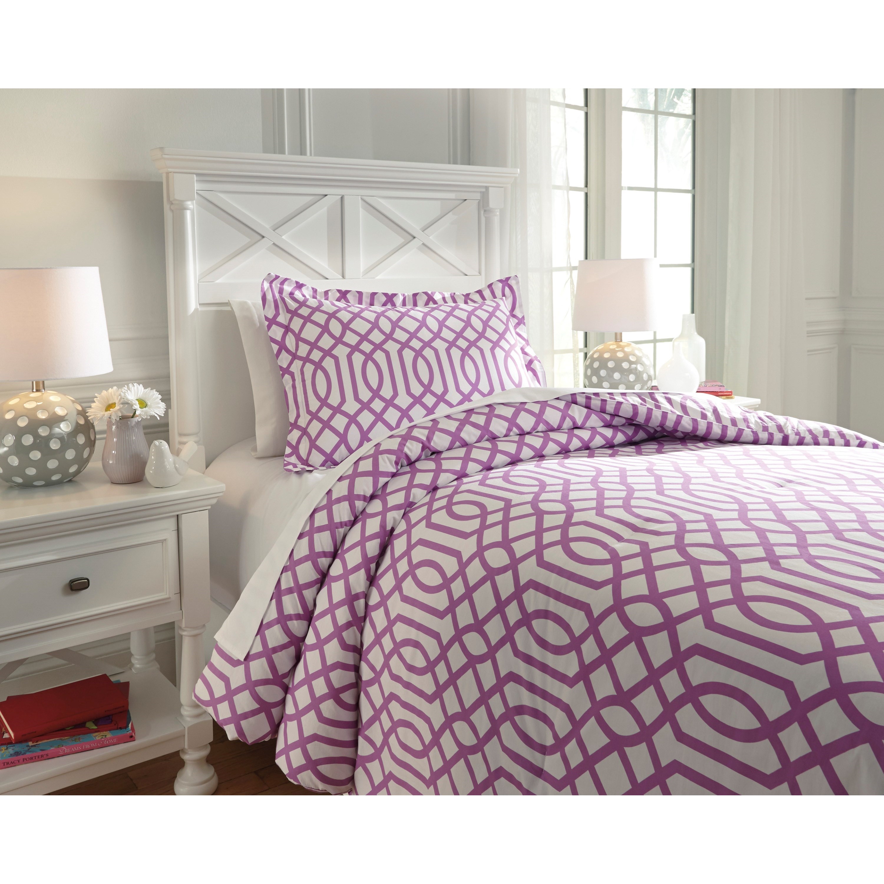 Signature Design By Ashley Bedding Sets Q758021t Twin Loomis
