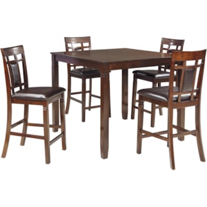 Vendor 3 Bennox D384 223 Contemporary 5 Piece Dining Room Counter