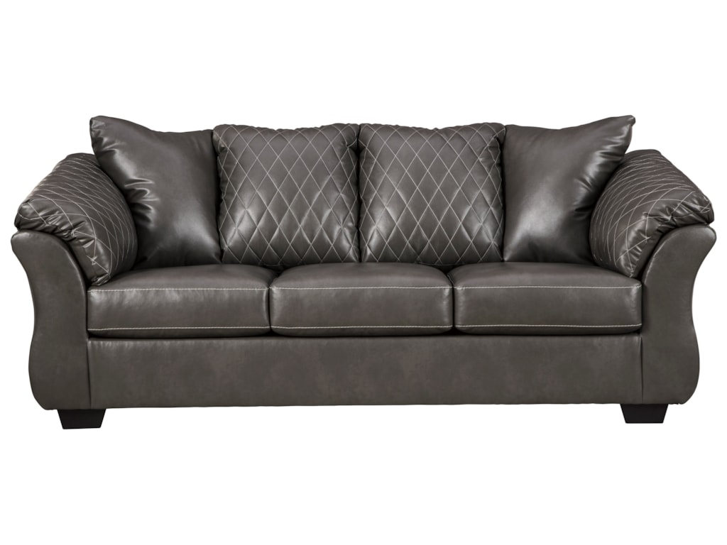Ashley Signature Design Betrillo 4050338 Contemporary Sofa Betrillo Contemporary Sofa With Padded Arms By Ashley Signature Design