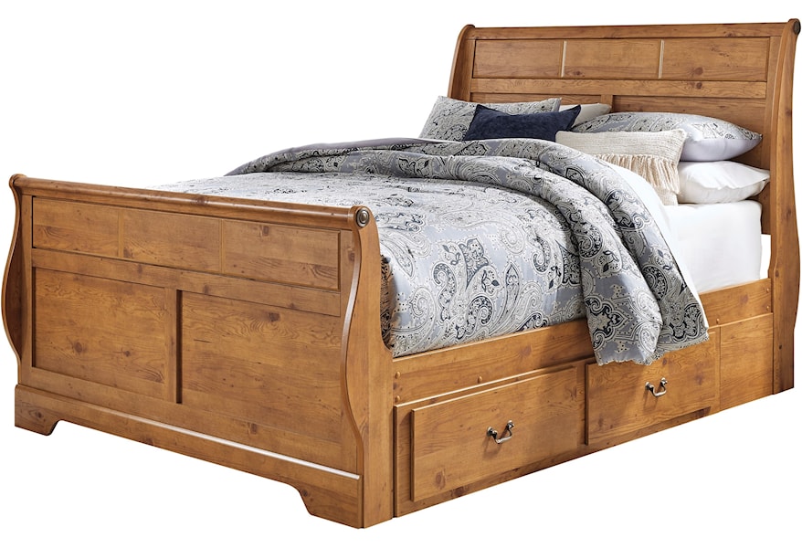 Signature Design By Ashley Bittersweet Queen Sleigh Bed With Under
