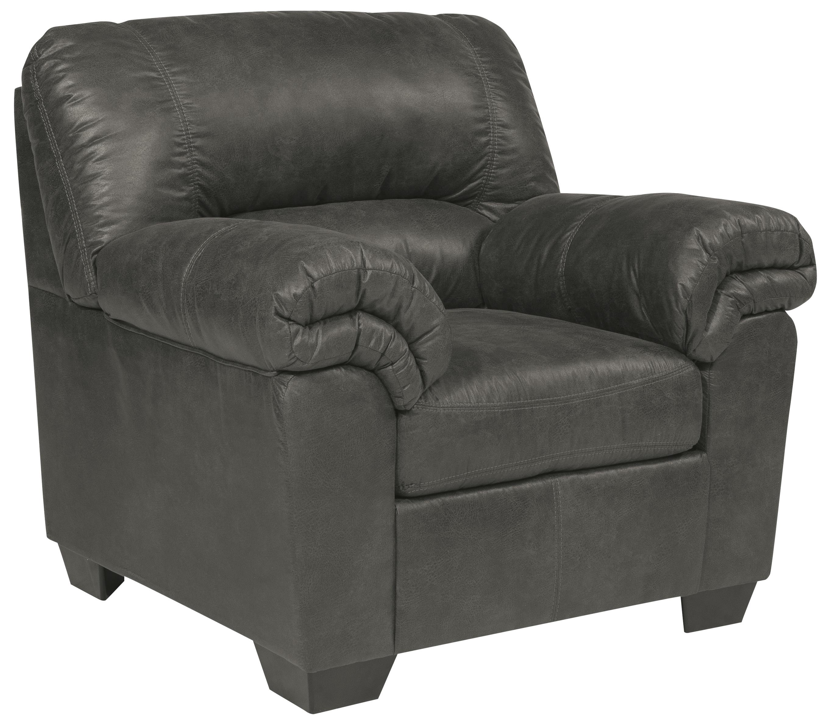 Ashley Bladen Casual Faux Leather Chair Morris Home Upholstered Chairs