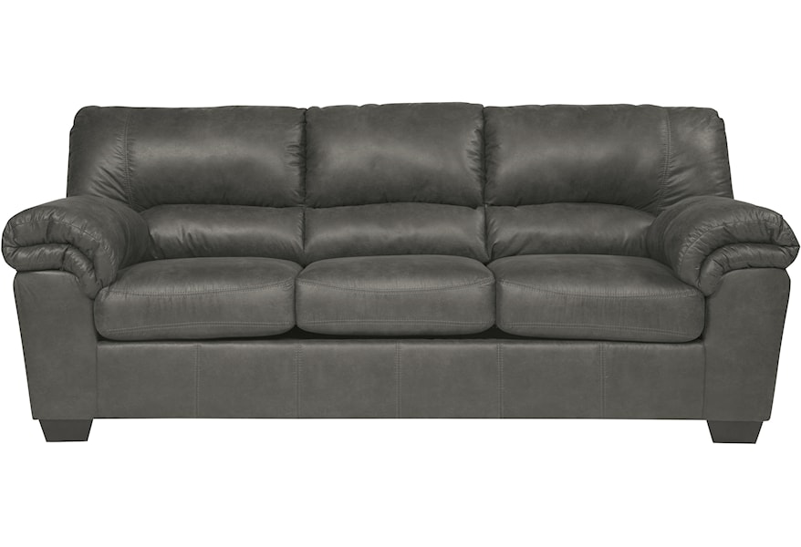 Ashley Bladen Casual Faux Leather Couch Morris Home Sofas