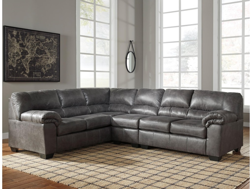 Signature design by ashley bladen3 piece sectional