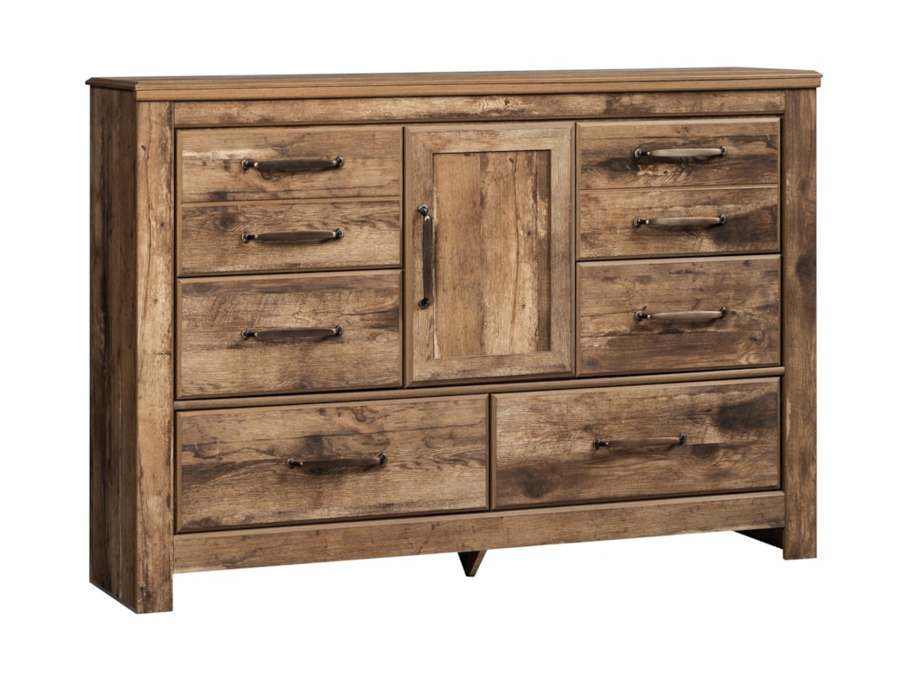 Signature Design By Ashley Blaneville B224 31 Rustic Style Dresser With Door Signature Design By Ashley Blaneville B224 31 Rustic Style Dresser With Door