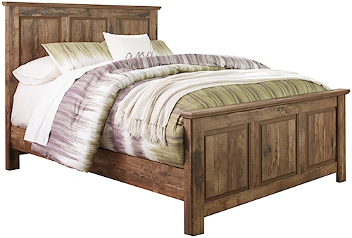 Signature Design By Ashley Blaneville Rustic Style Queen Panel Bed Signature Design By Ashley Blaneville Rustic Style Queen Panel Bed