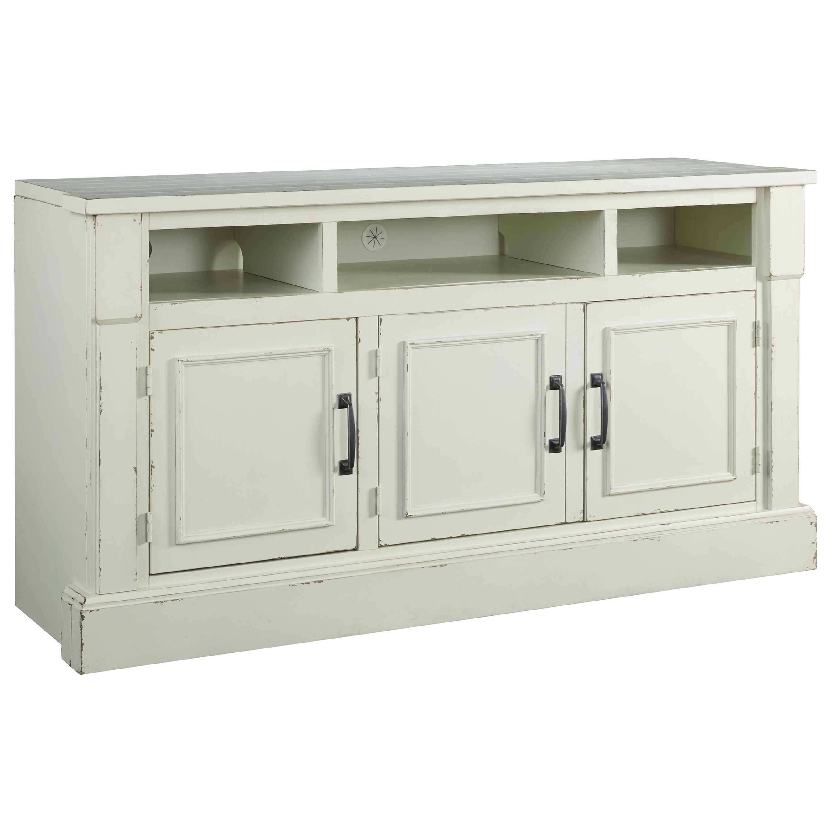 Signature Design Blinton Relaxed Vintage Tv Stand Fisher Home