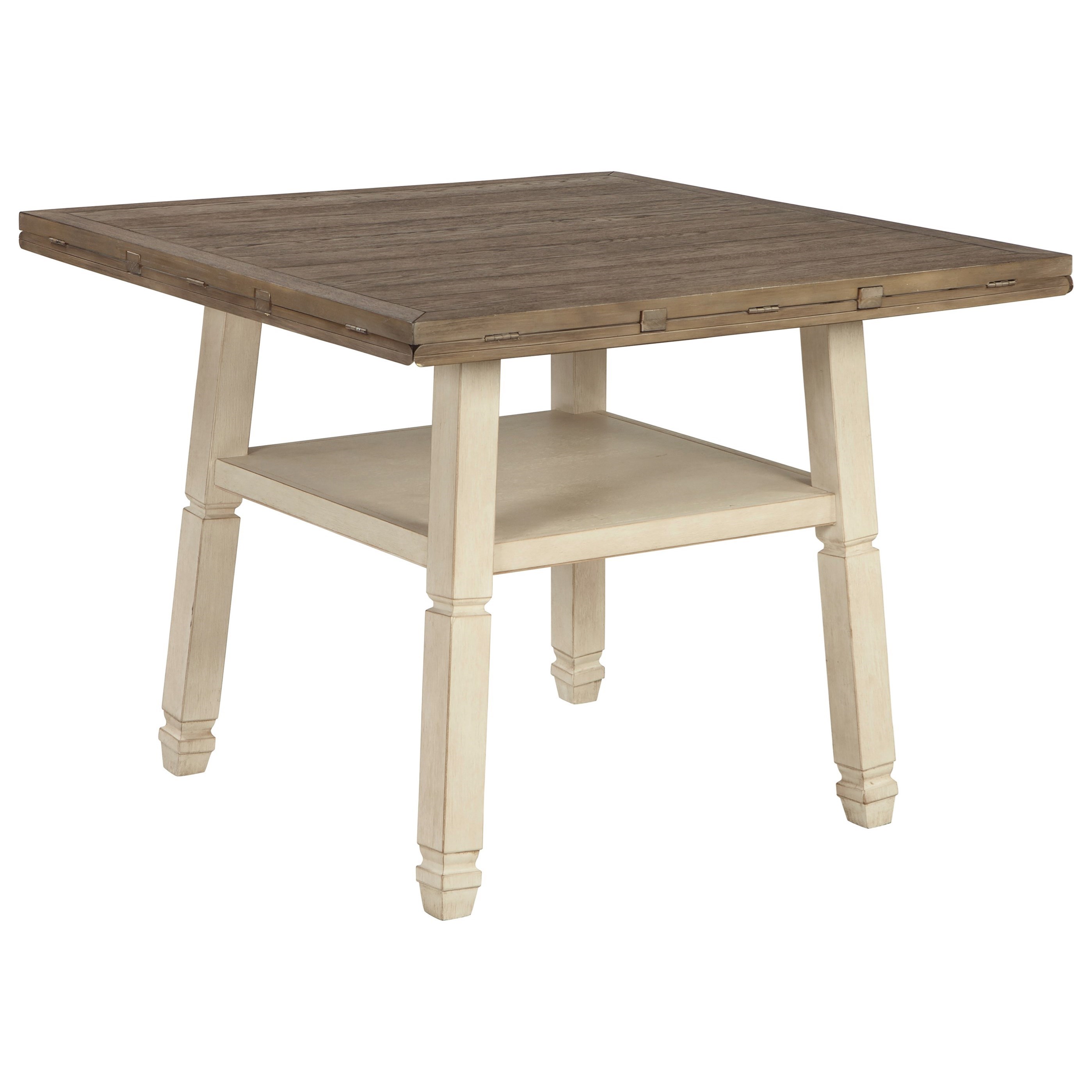 Signature Design By Ashley Bolanburg Square Round Drop Leaf Counter Table With Shelf Royal Furniture Pub Tables Choose from contactless same day delivery, drive up and more. bolanburg round drop leaf counter table