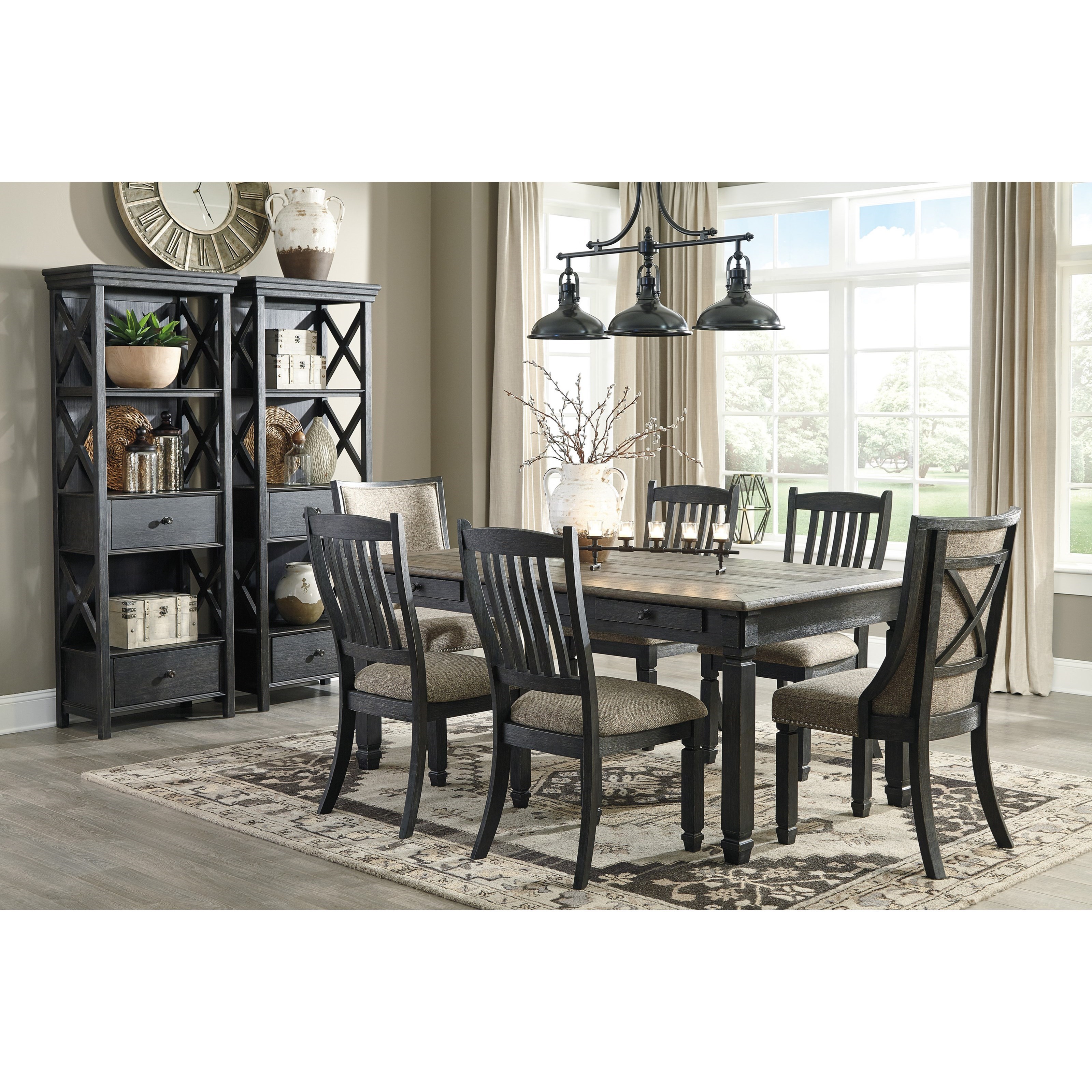 Signature Design By Ashley Tyler Creek Formal Dining Room Group