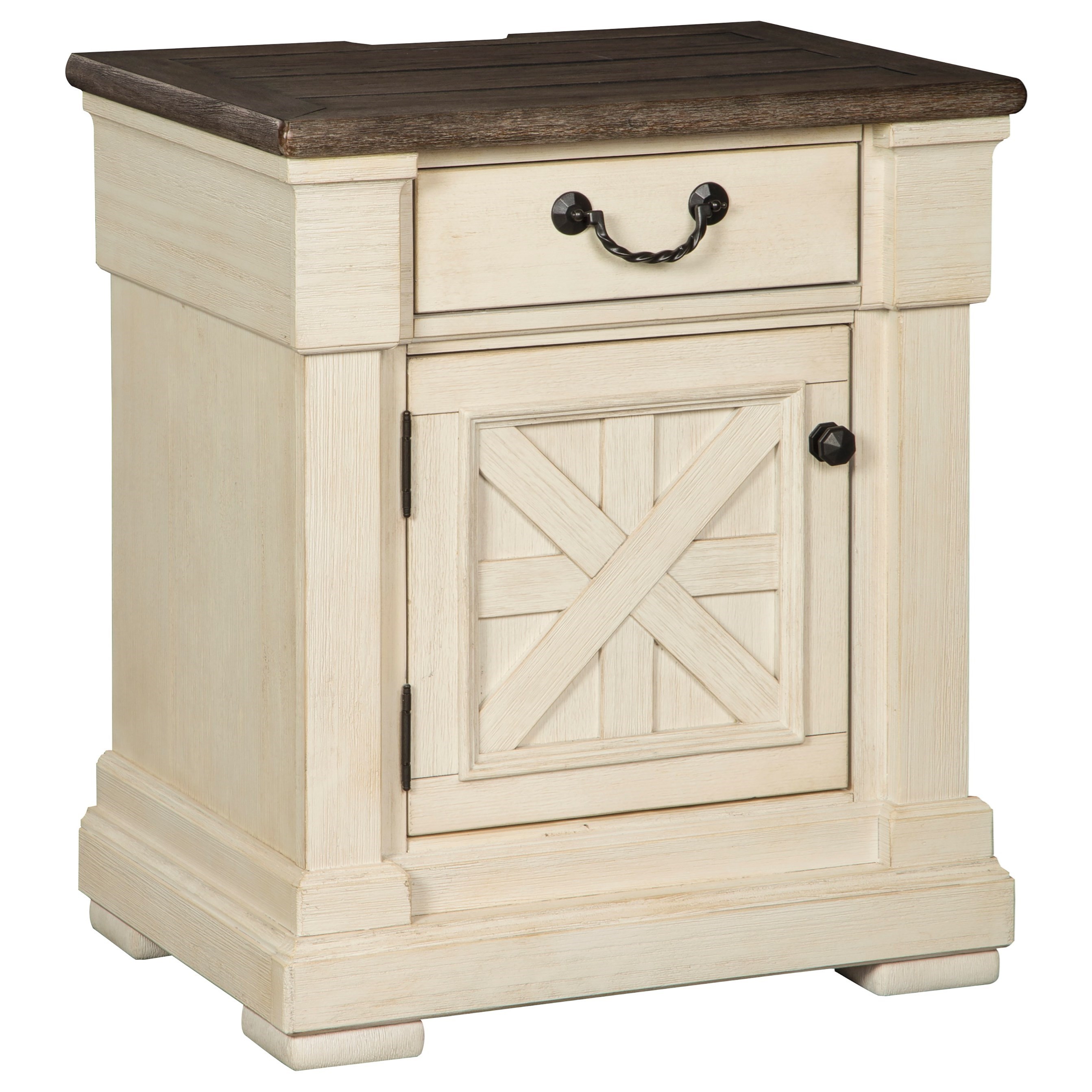 Signature Design By Ashley Bolanburg B647 191 1 Drawer Nightstand