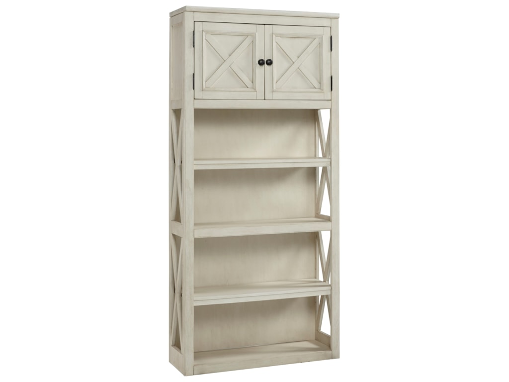 Signature Design By Ashley Nolan - Antique White Large Open Bookcase Signature Design by Ashley Nolan - Antique WhiteLarge Bookcase ... - Signature Design By Ashley Nolan - Antique White Large Open Bookcase