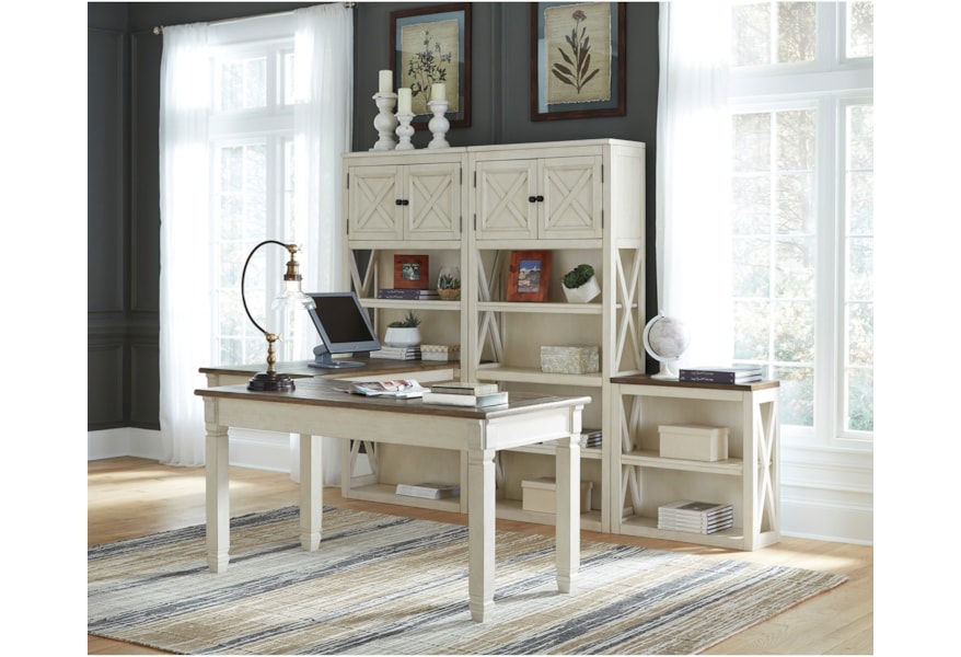 Signature Design By Ashley Benji Antique White Two Tone Home