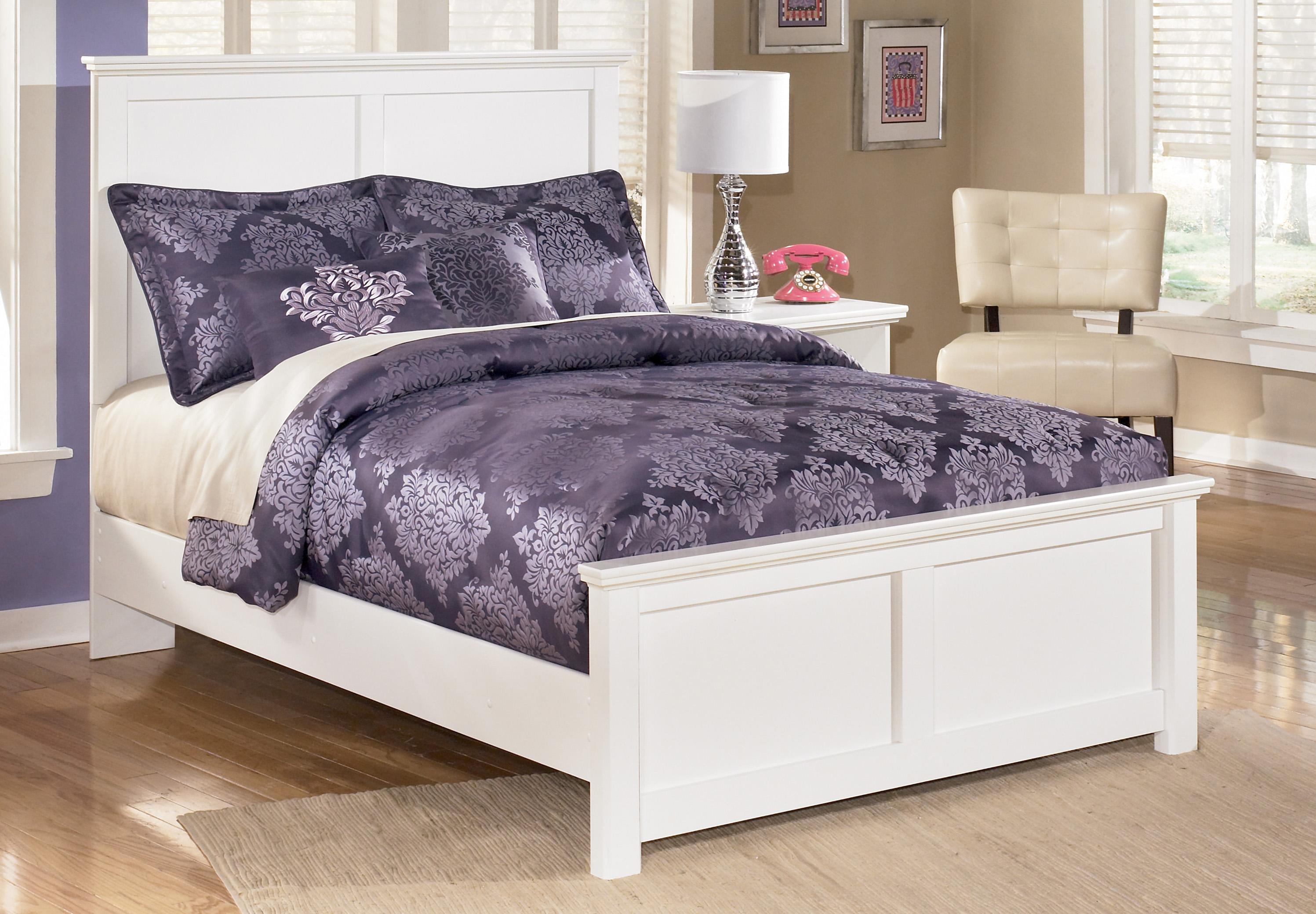Signature Design By Ashley Bostwick Shoals Full Panel Bed With Simple Moulding Royal Furniture Panel Beds