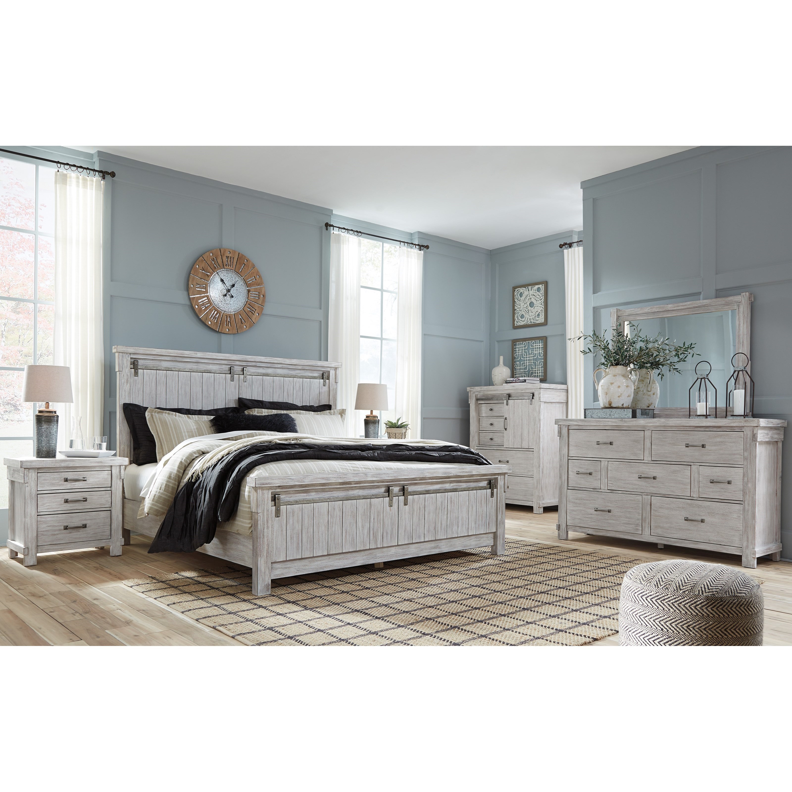 Ashley Furniture Signature Design Brashland B740 Ck Bedroom Group California King Bedroom Group Del Sol Furniture Bedroom Groups