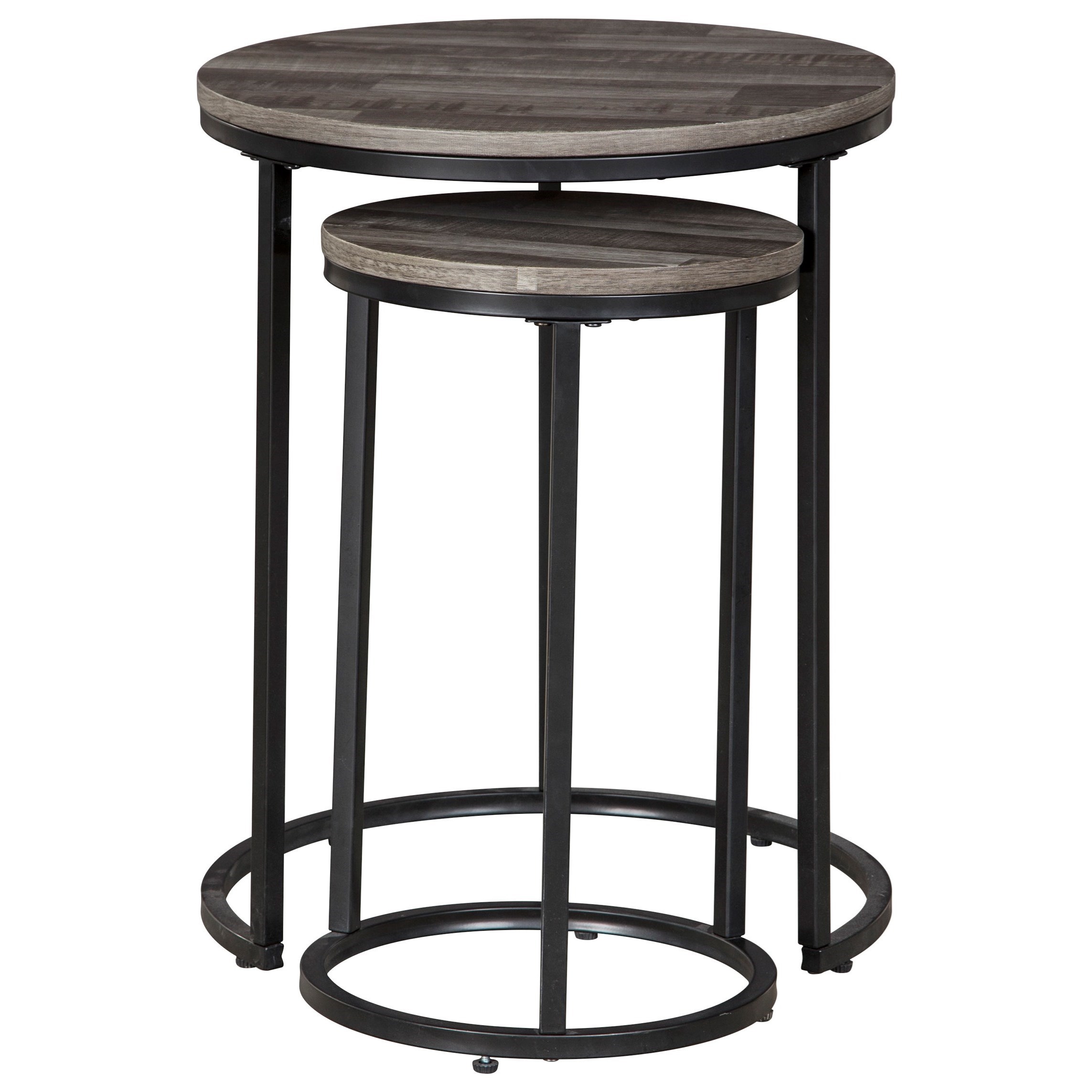 Accent Table Set / Round Nesting Coffee Table Set Of 2 Nesting Accent Tables For Living Room Balcony Home And Office Sturdy And Wood Finish Cafe Tables Aliexpress / Osp home furnishings avalon hand painted round accent table sale $107.99.