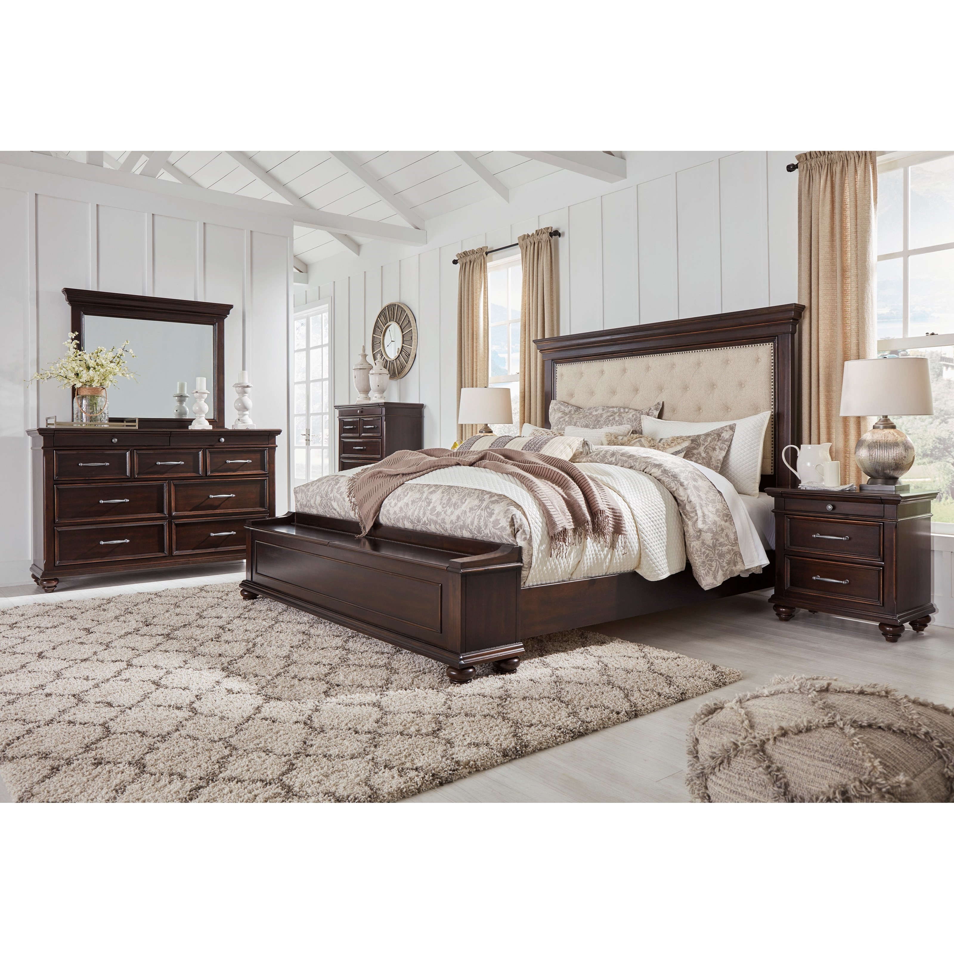 Vendor 3 Brynhurst King Bedroom Group Becker Furniture Bedroom Groups