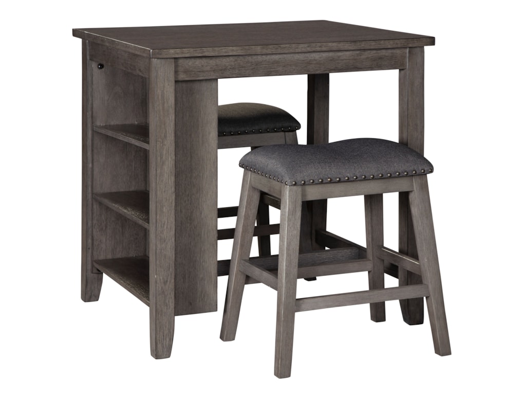 3 piece pub table set wayfair