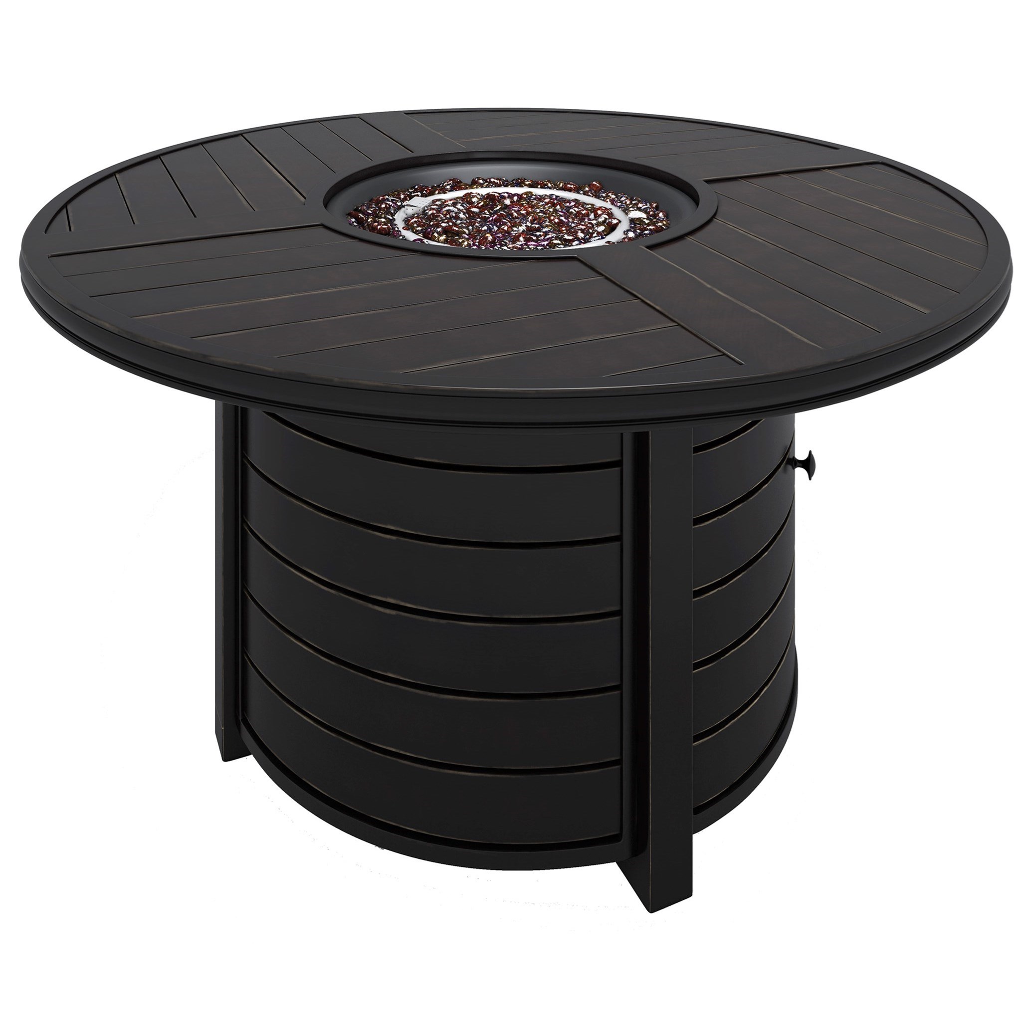 Ashley Signature Design Castle Island P414 776 Round Fire Pit