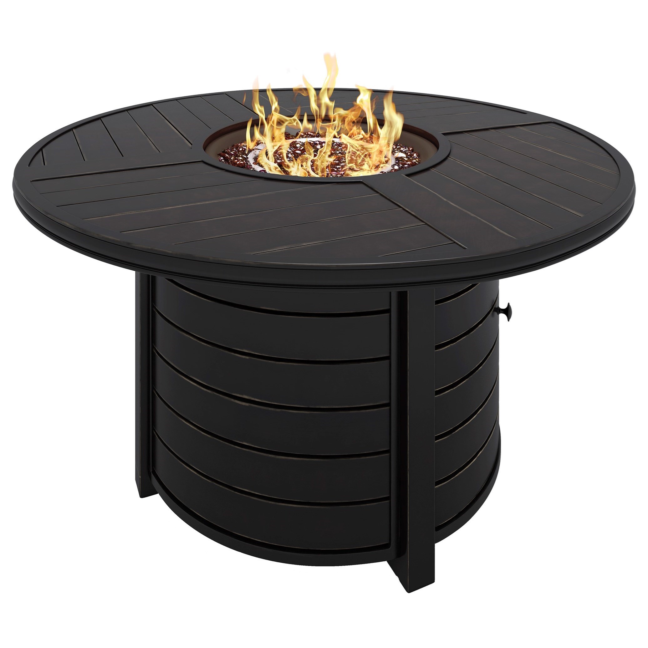 Signature Design By Ashley Castle Island P414 776 Round Fire Pit