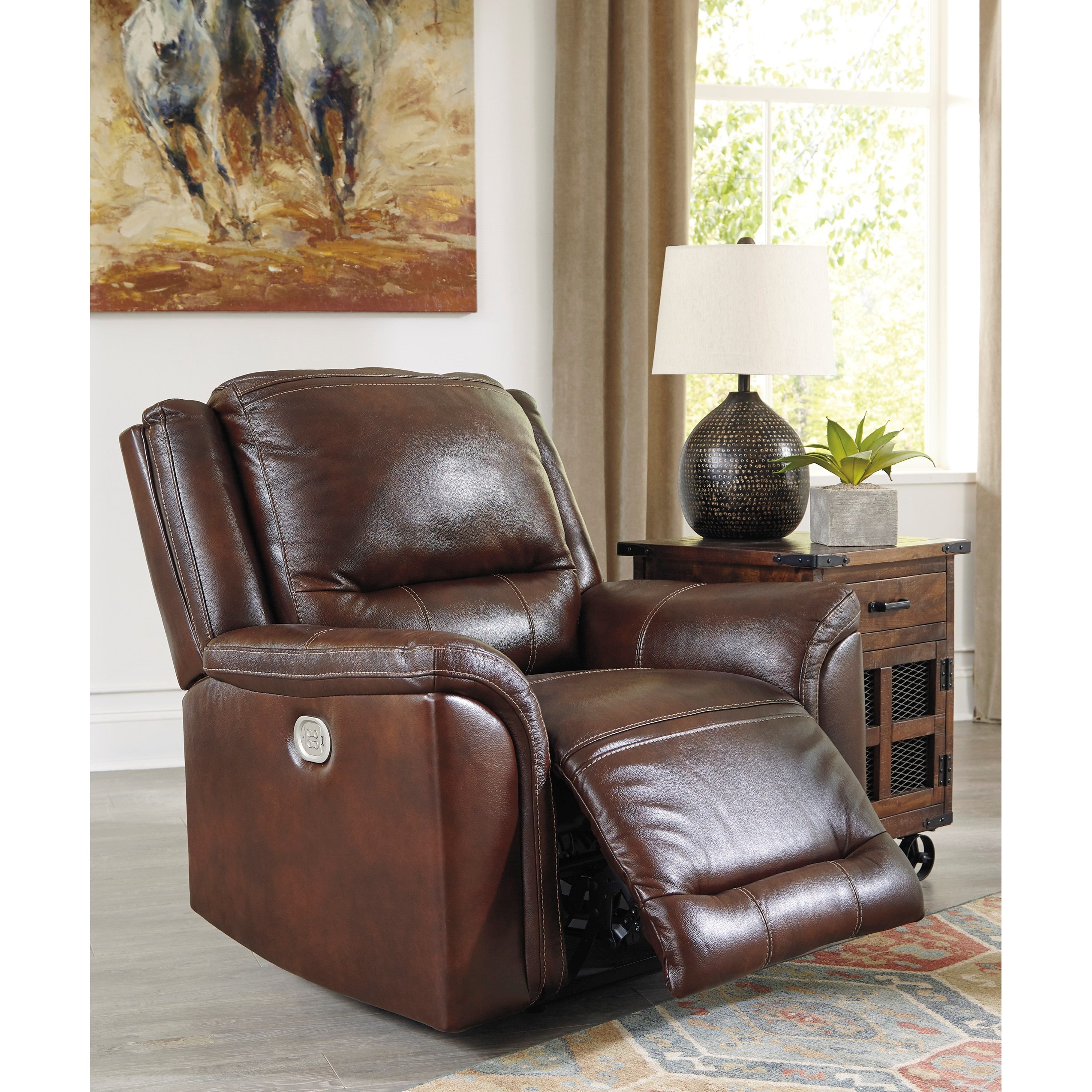 Signature Design By Ashley Catanzaro Power Recliner With Usb