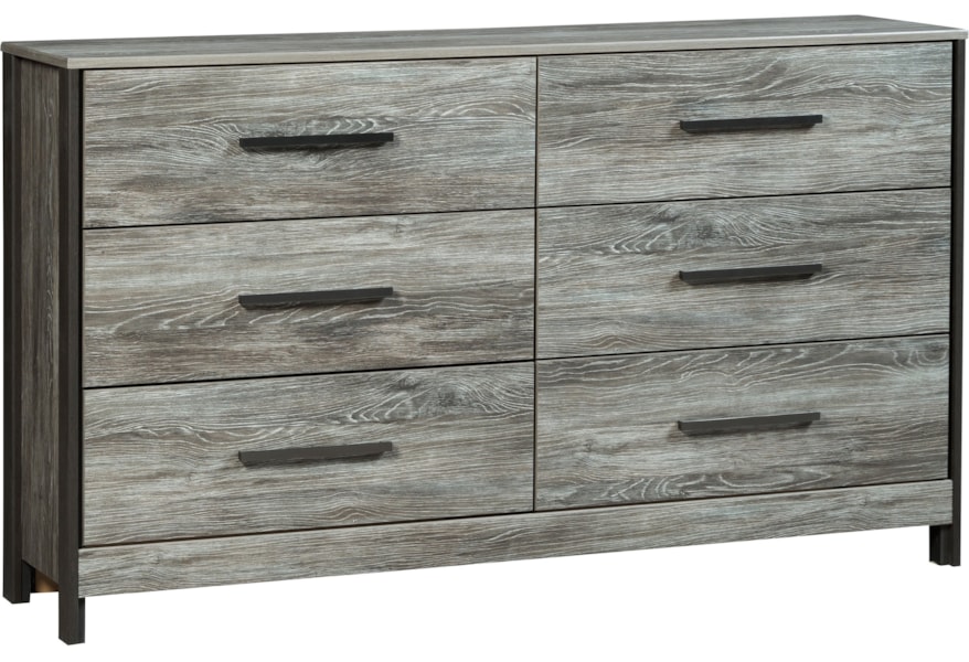 Ashley Signature Design Cazenfeld Modern Rustic Dresser Johnny
