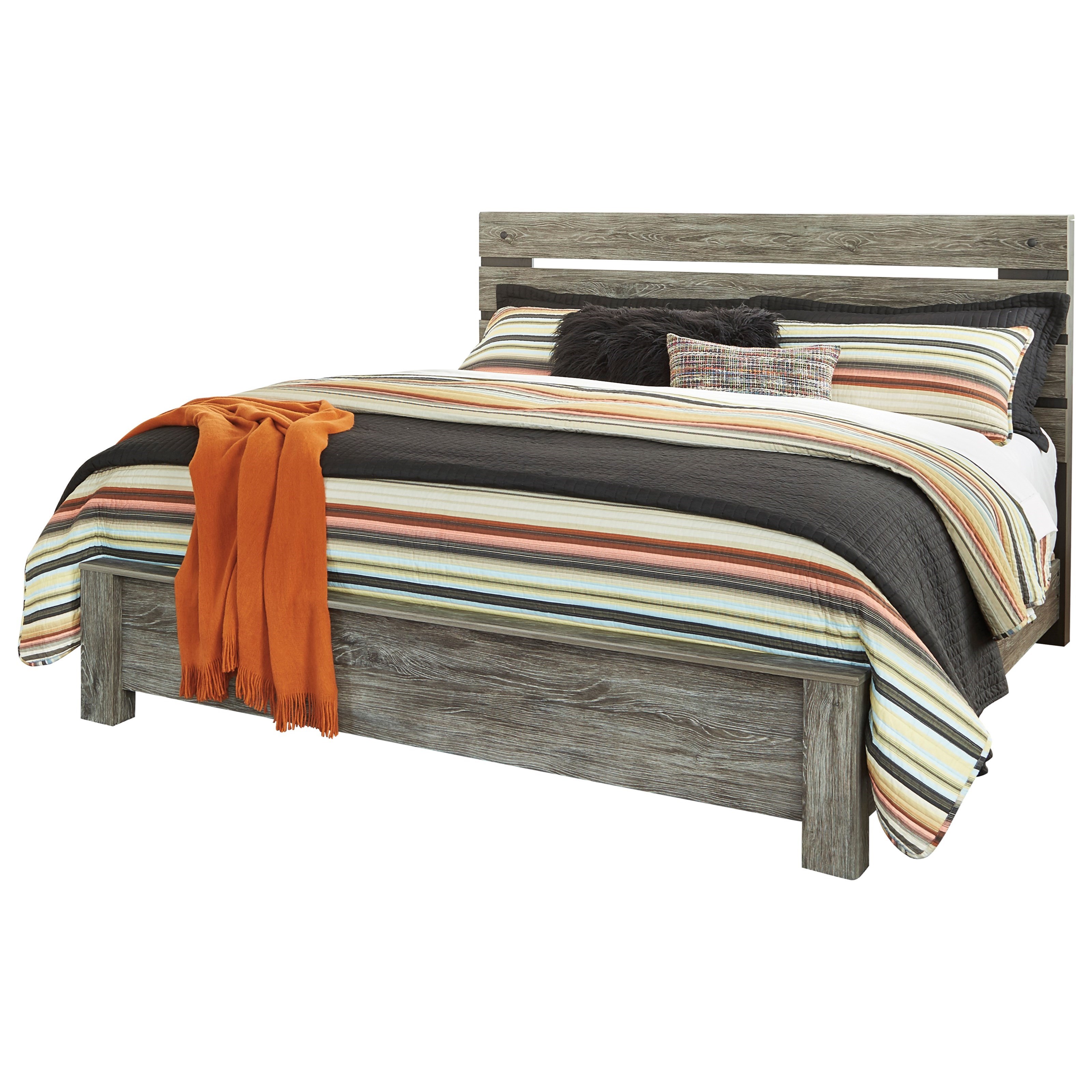 King Panel Bed